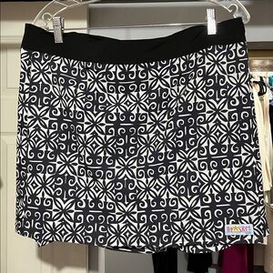 Black Athletic velcro Skirt by Ripskirt